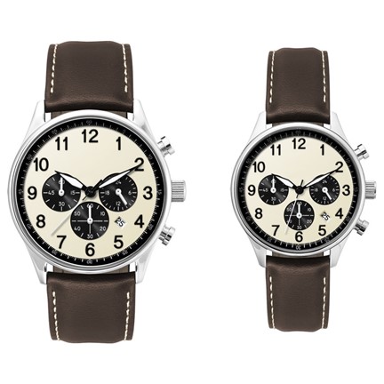 Chronograaf dames- en herenhorloge Sydney