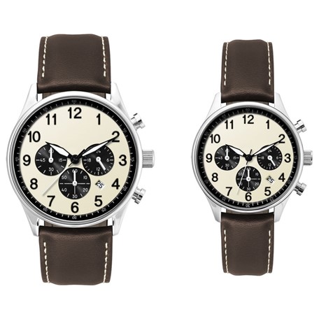 Chronograaf dames- en herenhorloge Sydney