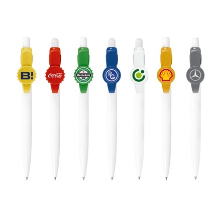 Olimpia pen met ronde clip