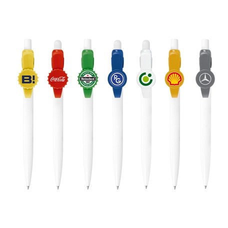 Olimpia pen met ronde clip
