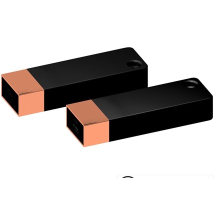 Powerbank Belt 4400 koper-zwart