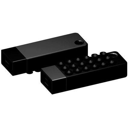 Powerbank Grip 4400 zwart-zwart