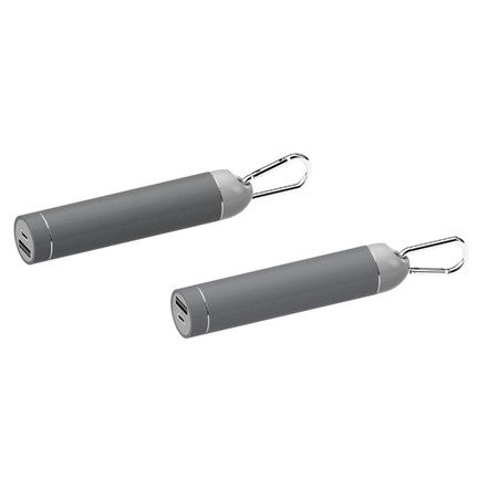 Powerbank Roller zilver