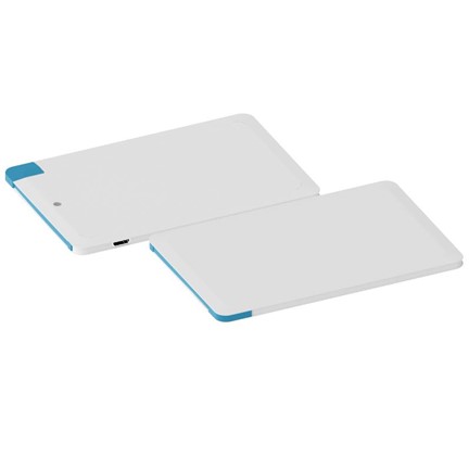 Powerbank Ticket 2500 wit-blauw