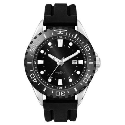 Sport Black herenhorloge