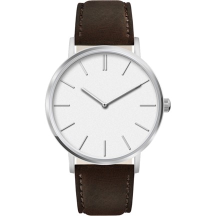 Voltera herenhorloge zilver