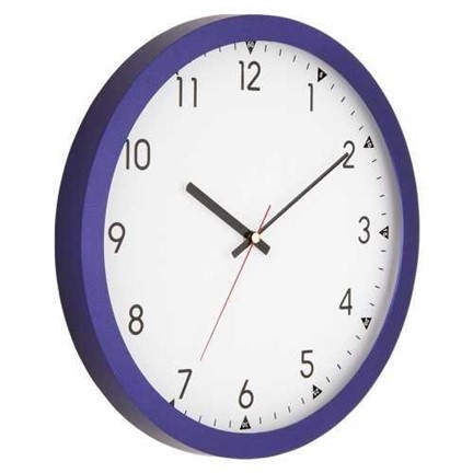 Kunststof wandklok 26cm