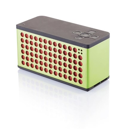 Sound bass speaker groot, groen/rood