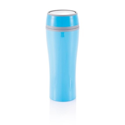 Dubbelwandige mok, blauw