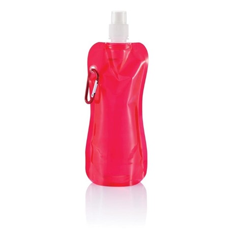 Opvouwbare waterfles, rood
