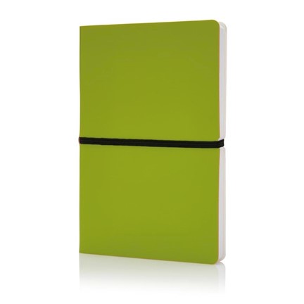 Deluxe softcover A5 notitieboek, groen
