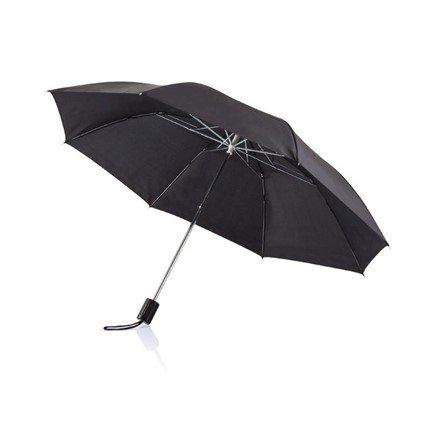 Deluxe 20 opvouwbare paraplu, zwart