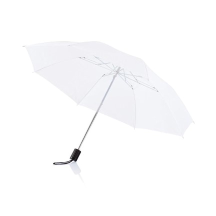 Deluxe 20 opvouwbare paraplu, wit