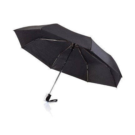 Deluxe 21,5 2-in-1 automatische paraplu, zwart
