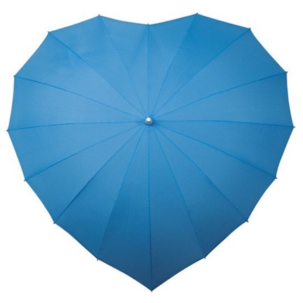 paraplu, hartvormig, windproof