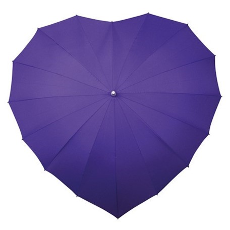 paraplu, hartvormig, windproof