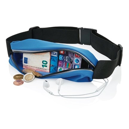 Universele sport heupband, blauw