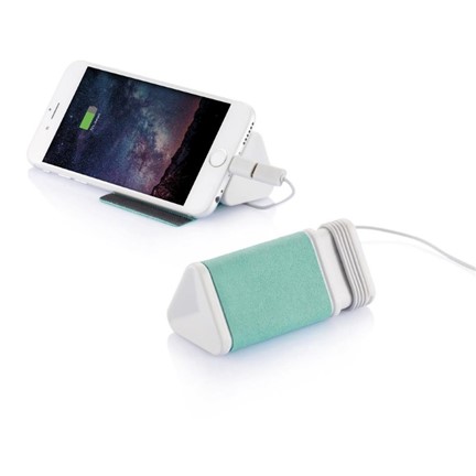 MFi Dobble kabel & 3.000 mAh powerbank, groen