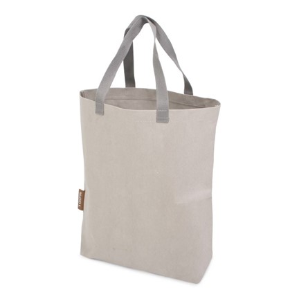 Washed Kraft Paperbag Grey (100% EU Recycled)
