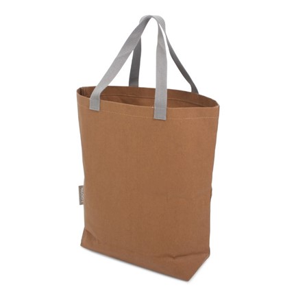 Washed Kraft Paperbag Brown (100% EU Recycled)