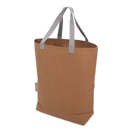 Washed Kraft Paperbag Brown (100% EU Recycled)