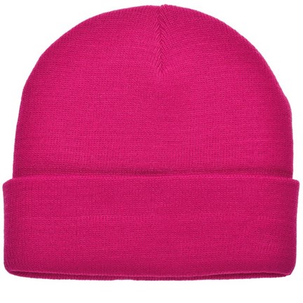 Gebreide Muts Roze acc. Roze