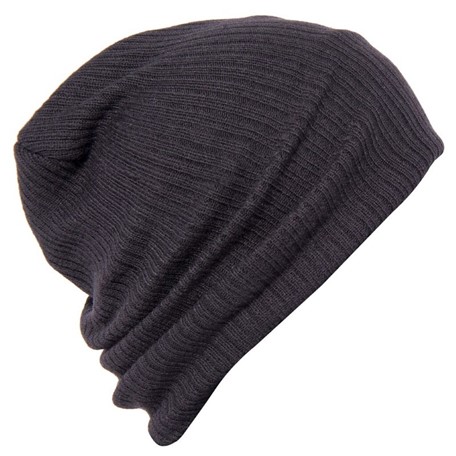 Slouch Beanie Zwart