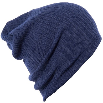 Slouch Beanie Marineblauw