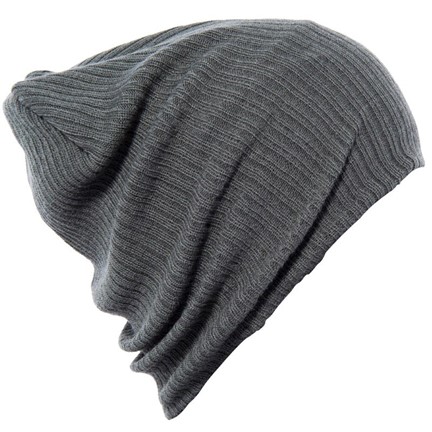 Slouch Beanie Donkergrijs