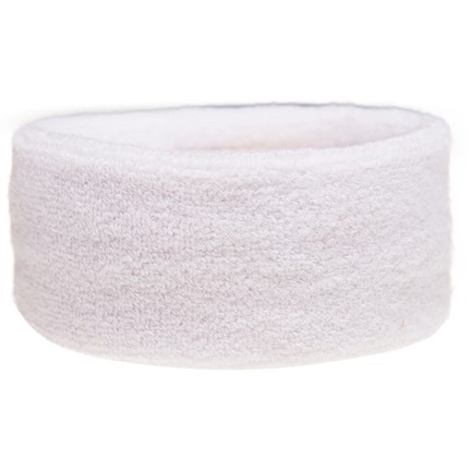 Frotté zweetband Wit acc. Wit