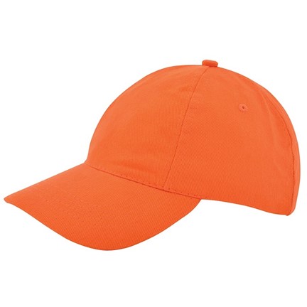 Kinder Brushed Promo Cap Oranje acc. Oranje