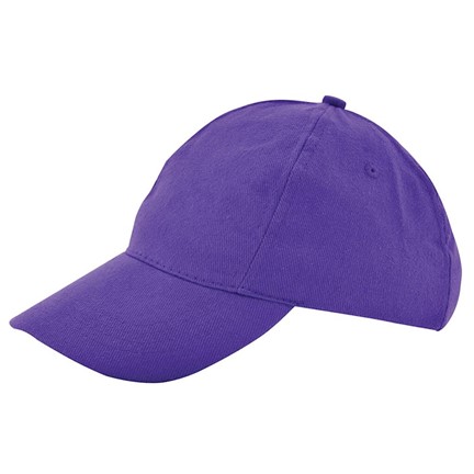 Kinder Brushed Promo Cap Paars acc. Paars