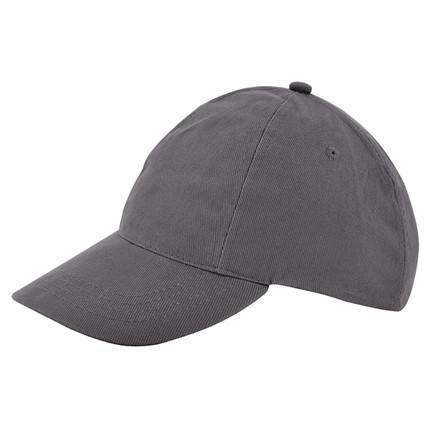 Kinder Brushed Promo Cap Donkergrijs acc. Donkergrijs
