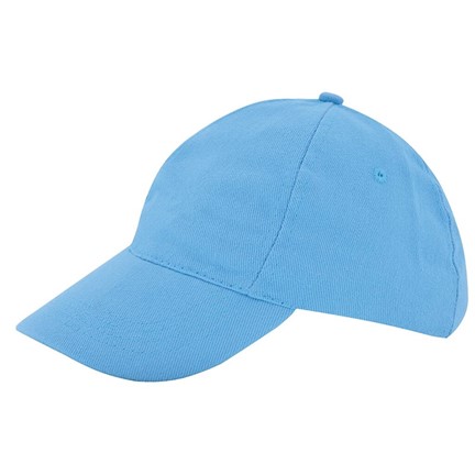 Kinder Brushed Promo Cap Lichtblauw acc. Lichtblauw