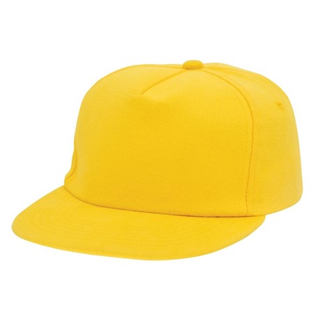 Brushed Honkbal Cap Geel acc. Geel