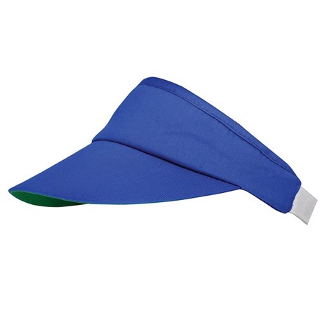 Zonneklep Royal met groene onderkant
