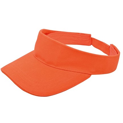 Brushed Zonneklep Oranje acc. Oranje