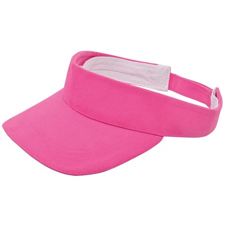 Brushed Zonneklep Roze acc. Roze
