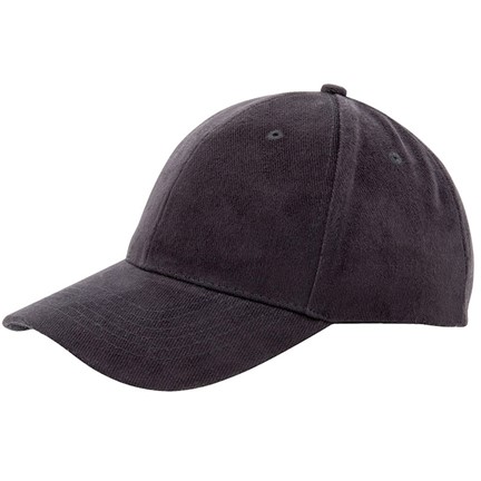 Heavy Brushed Cap Zwart