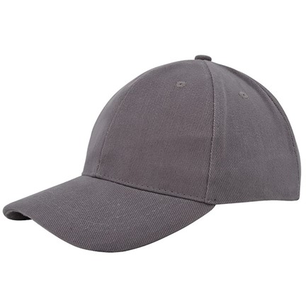 Heavy Brushed Cap Grijs acc. Grijs
