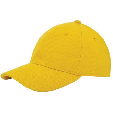 Heavy Brushed Cap Geel acc. Geel