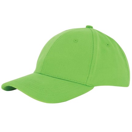 Heavy Brushed Cap Groen acc. Groen