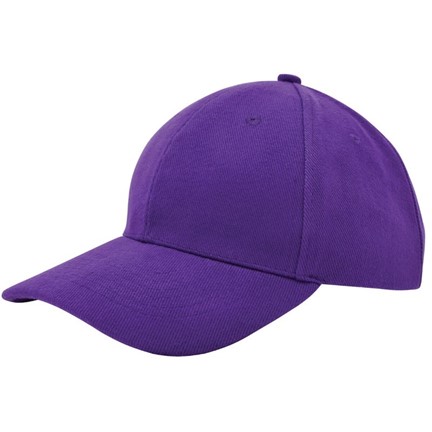 Heavy Brushed Cap Paars acc. Paars