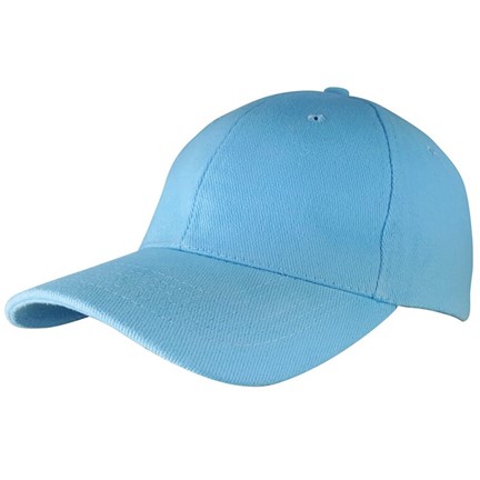 Heavy Brushed Cap Licht Blau acc. Licht Blau