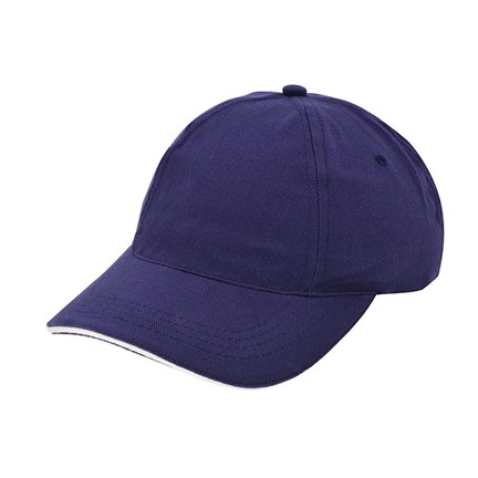 Brushed Promo Cap Navy acc. Naturel