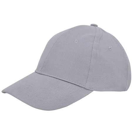 Brushed Twill Cap Grijs acc. Grijs
