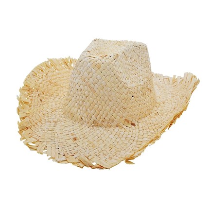 Strohoed Met Franje Camel acc. Camel