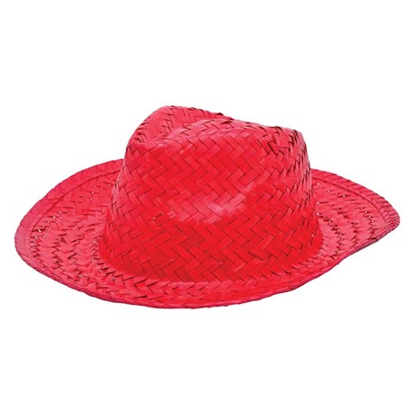 Promo Strohoed Rood acc. Rood