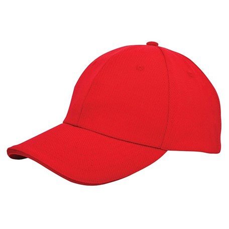 Canvas Sandwich Cap Rood acc. Rood