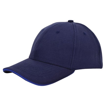 Canvas Sandwich Cap Navy acc. Royaal
